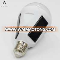 Hot new products CE ROHS b22 e27 7W Rechargeable solar light bulb